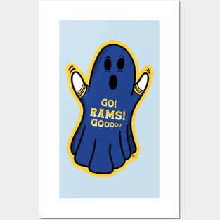 Ghost Los Angeles Rams Posters and Art